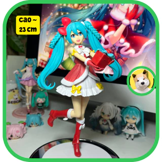 Mô hình Hatsune Miku tết 2024 dễ thương Tiệm đồ chơi Beocaz nhiều loại có sẵn 19cm quà tặng trang trí trưng bày