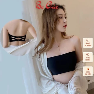 Áo bra nữ thun lạnh mút mỏng có thể tháo rời B 269, áo ngực nữ quây ngang ôm sát tôn vòng 1 BC_CHIC LINGERIE