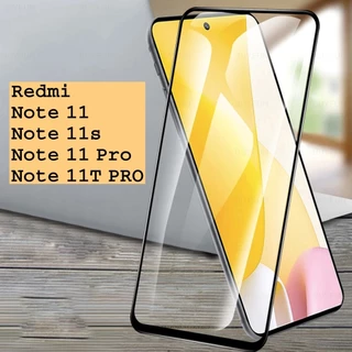 Miếng dán Xiaomi Redmi Note 11 4G/ Note 11S/ Note 11 Pro/ Note 11T cường lực Full màn hình cao cấp