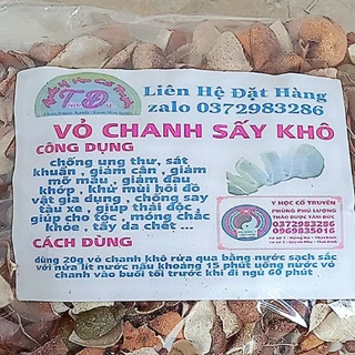 100g vỏ chanh sấy khô