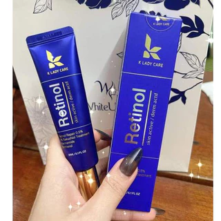 Kem dưỡng Retinol 0.5% K Lady Care 30ml Hàn Quốc, Giảm mụn, kiểm soát dầu nhờn, cấp ẩm, làm mờ thâm nám