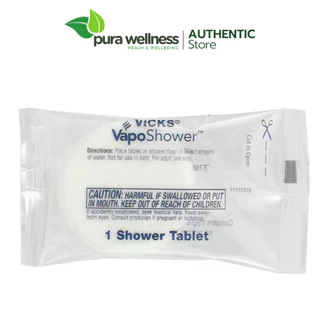 Vicks VapoShower viên tắm, xông hơi giúp thư giãn cơ thể