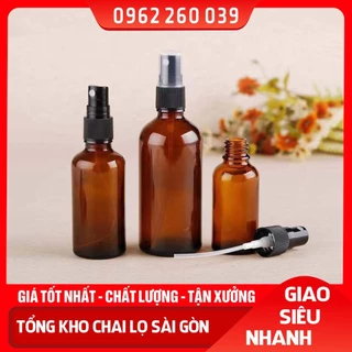 Chai Thủy Tinh Phun Sương 5ML/10ML/15ML/20ML/30ML