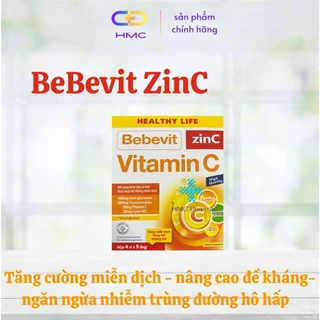 Kẽm Bebevit Zinc ,Tăng cường miễn dịch giúp ăn ngon ,ngủ tốt, cải thiện tình trạng rối loạn tiêu hóa , tăng sứ đề kháng