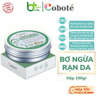 Bơ Ngừa Rạn Da Coboté - Kem Chống Rạn Da Cho Phụ Nữ Mang Thai, Sau Sinh, Người Tăng Cân Đột Ngột - Hộp 100 Gr