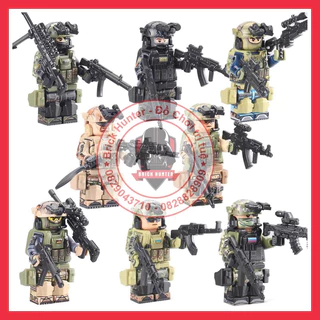 Army minifigures Special force soldier mô hình lắp ráp các nhân vật lính đặc nhiệm thuộc đơn vị tinh nhuệ