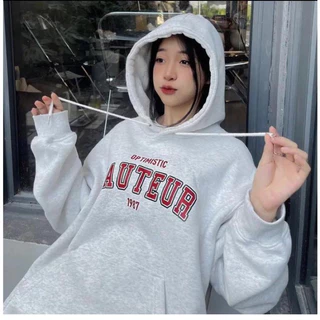 Áo hoodie mũ hai lớp,áo nỉ bo HAUTUER nỉ lót bông