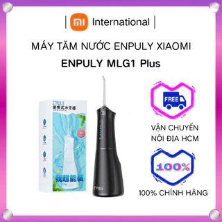 Xiaomi Máy tăm nước Enpuly Mlg1 Plus nha khoa răng chống nước ipx7 máy tăm nước cầm tay 400ml máy làm sạch - Xiaomi