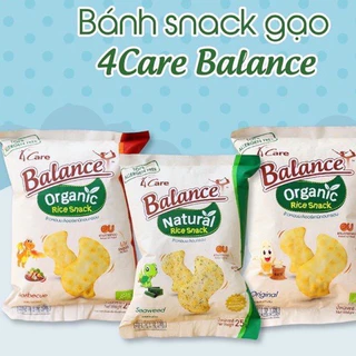 Bánh Gạo Hữu Cơ - Bánh Snack hữu cơ 4Care Balance