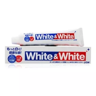 Kem đánh răng trắng răng T MALL White and White nội địa Nhật Bản 150g