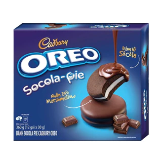 [KIDO] Bánh Oreo Socola Pie 360g (12cái x 30g)