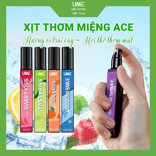 (Combo 4 chai 4 vị) Xịt Thơm Miệng   Kissing Spray 10ML - Vị Ngọt Đôi Môi