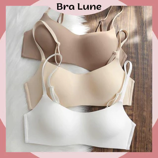 Set 3 áo lót nữ đúc su mút mỏng không gọng, không lộ viền, chống chảy xệ mã 89 Bra