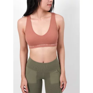 Sport bra Danskin thun gân cổ tim