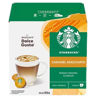 Combo 3 hộp 12 viên nén cafe Starbucks Caramel Macchiato pha máy Dolce Gusto DATE 09/2024