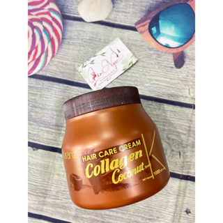 [Siêu phầm ]Hấp dầu ủ tóc collagen karanz dừa (nâu) 1000ml🤗