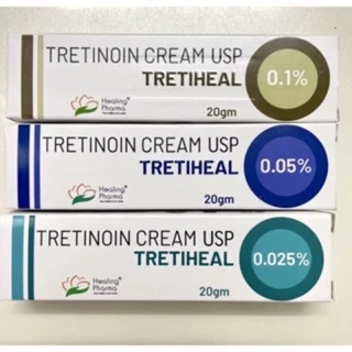 Kem Bôi Giảm Mụn Chống Lão Hóa Tretinoin Cream Tretiheal 20g