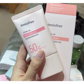 Kem Chống Nắng Nâng Kiềm Dầu Innisfree Tone Up No Sebum / Intensive Triple-Shield 50ml