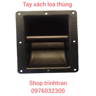 Tay xách - quai xách bằng sắt, KT: 200x148mm, sơn tĩnh điện cao cấp dùng cho loa thùng sân khấu chắc chắn . Giá 1 cái.