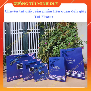 Túi Giấy Đựng Quà Tặng Flowers Cao Cấp