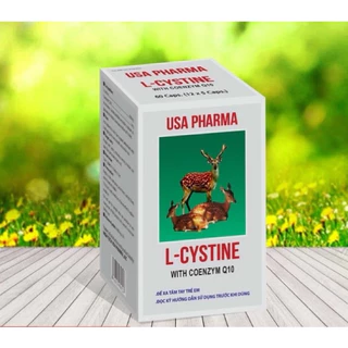 VIÊN UỐNG LCYSTINE 500MG CHÍNH HÃNG LÀM ĐẸP DA, TÓC, MÓNG , GIẢM RỤNG TÓC (H/60v)