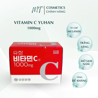 VITAMIN C YUHAN HÀN QUỐC HỘP 100 VIÊN, VITAMIN C - MT