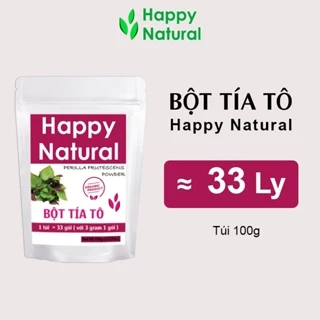 Bột Tía Tô Happy Natural Sấy Lạnh 100g