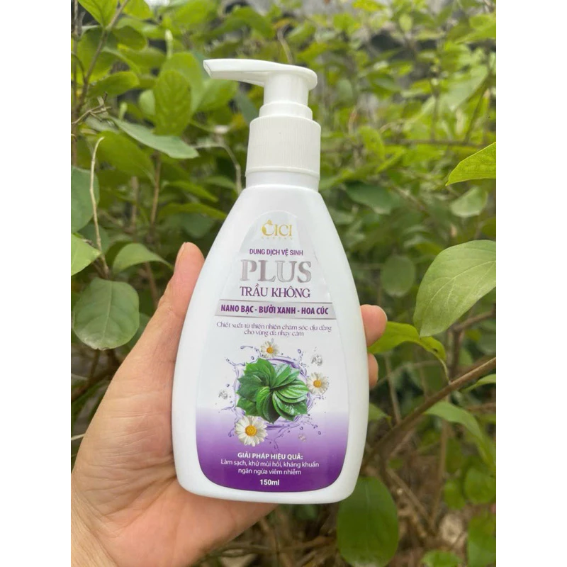 Dung dịch vệ sinh trầu không chai 150ml