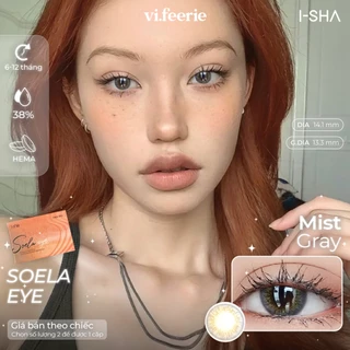 Kính áp tròng (lens) xám khói SOELA EYE MIST GRAY I-SHA Lens-VF Lens