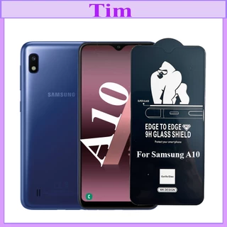 (Loại Tốt) Kính cường lực Kingkong Samsung A10 Full Màn hình,Full Keo,Ảnh Thực SP Shop chụp,(Tặng Kèm Giấy Lau 1/2)