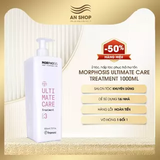 Ủ tóc, hấp tóc phục hồi hư tổn khô xơ MORPHOSIS ULTIMATE CARE TREATMENT 1000ML chăm sóc tóc dưỡng tóc uốn nhuộm duỗi