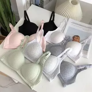 Combo 3 Áo Lót Đệm Mỏng Không Gọng Cotton Mềm Mại H35( Đặt Lên 1 Size)