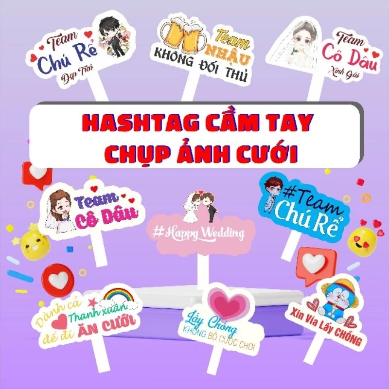 Hashtag cầm tay đám cưới, Cầm tay chụp ảnh 05