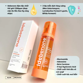 Botox tươi Idebenone Liposome căng bóng dưỡng trắng Kioskin Idebeonone Age Rewind Serum 100ml