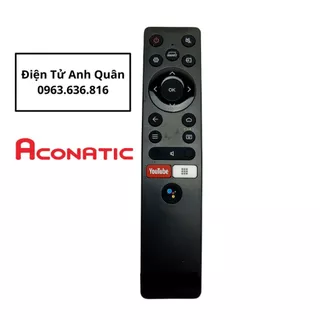 Remote tv Aconatic - Điều khiển tivi Aconatic giọng nói