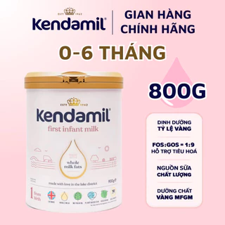 Sữa Công Thức Nguyên Kem Kendamil Số 1 (800g)
