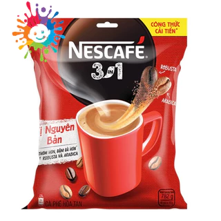 Cà phê hòa tan 3in1 Nescafe bịch 46 gói