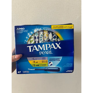 Băng vệ sinh dạng ống Tampax hộp mix 47 ống L, R, S