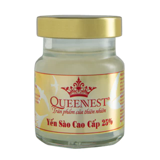 YẾN SÀO CAO CẤP QUEENNEST 25% (Hũ 70ml)