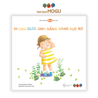 Sách cho bé 0 3 tuổi - Đi dạo dưới ánh nắng vàng rực rỡ (Truyện tranh Ehon Nhật Bản)