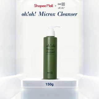 Sữa Rửa Mặt Detox Làm Sạch Sâu Cho Mọi Loại Da oh!oh! Microx Cleanser (with Peptide Complex) (150g)