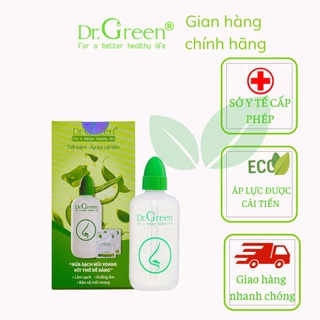 Bình Rửa Mũi Dr.Green Eco kèm 5 gói muối