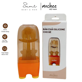 Gạc Rơ Silicone/ Bàn Chải Đánh Răng Silicone Mochee Cho Bé