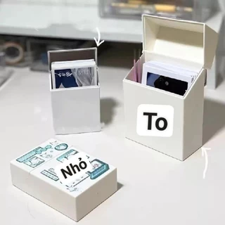 Hộp đựng Toploader đựng card đựng sticker loại to ,  vừa , nhỏ