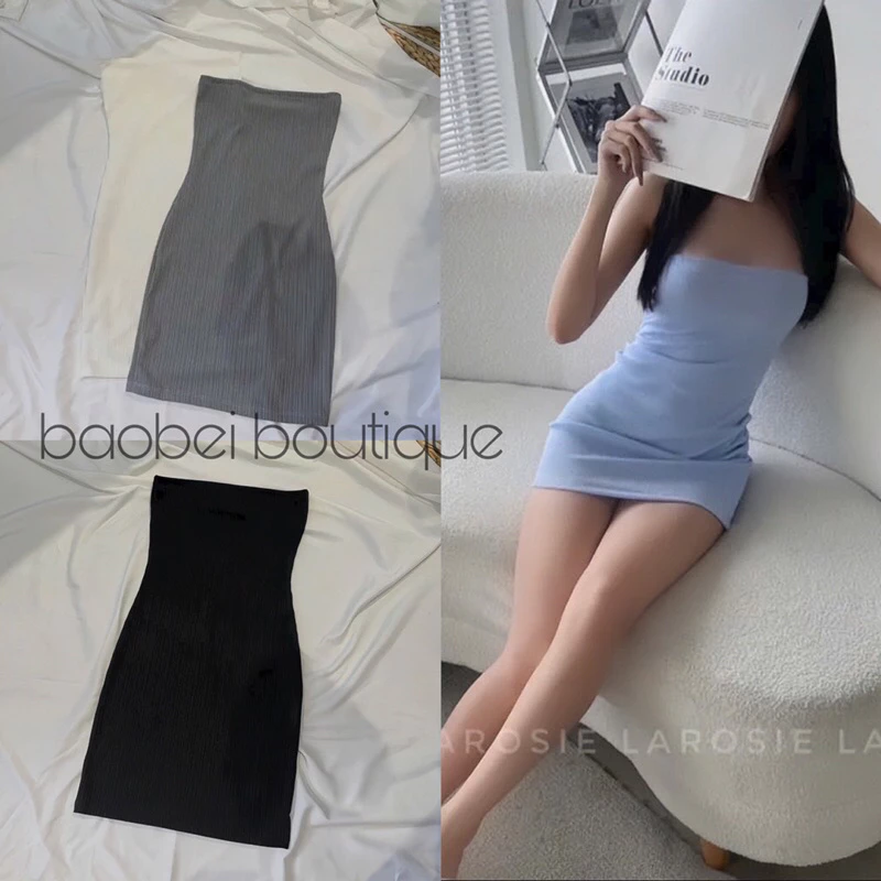 Đầm body ống tăm ôm tôn dáng QC - Baobei boutique