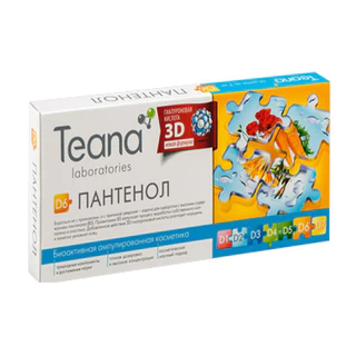 Serum Teana D6 Panthenol (B5) Làm Dịu, Phục Hồi, Bảo Vệ Da