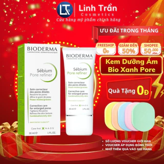 Kem dưỡng ẩm da mặt Bio xanh Pore, thu nhỏ lỗ chân lông phục hồi cấp ẩm kiểm soát dầu dành cho da dầu da nhạy cảm