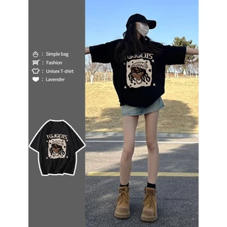 Áo phông tay lỡ nam nữ SAM CLO thun form rộng dáng Unisex - Ulzzang áo cặp, áo nhóm, áo lớp in hình cô gái chữ TGJOIS