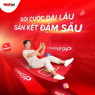 Sim WINTEL Win69P Win89 DATA KHÔNG GIỚI HẠN [Miễn phí tháng đầu], Sim Wintel 4G VINAPHONE, Sim iTel gọi Miễn phí VI