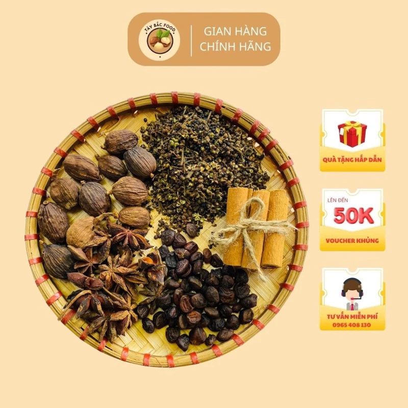 [Tây Bắc Food] Combo 6 Loại Gia Vị Tây Bắc Thơm Chuẩn Của Người Dân Vùng Cao